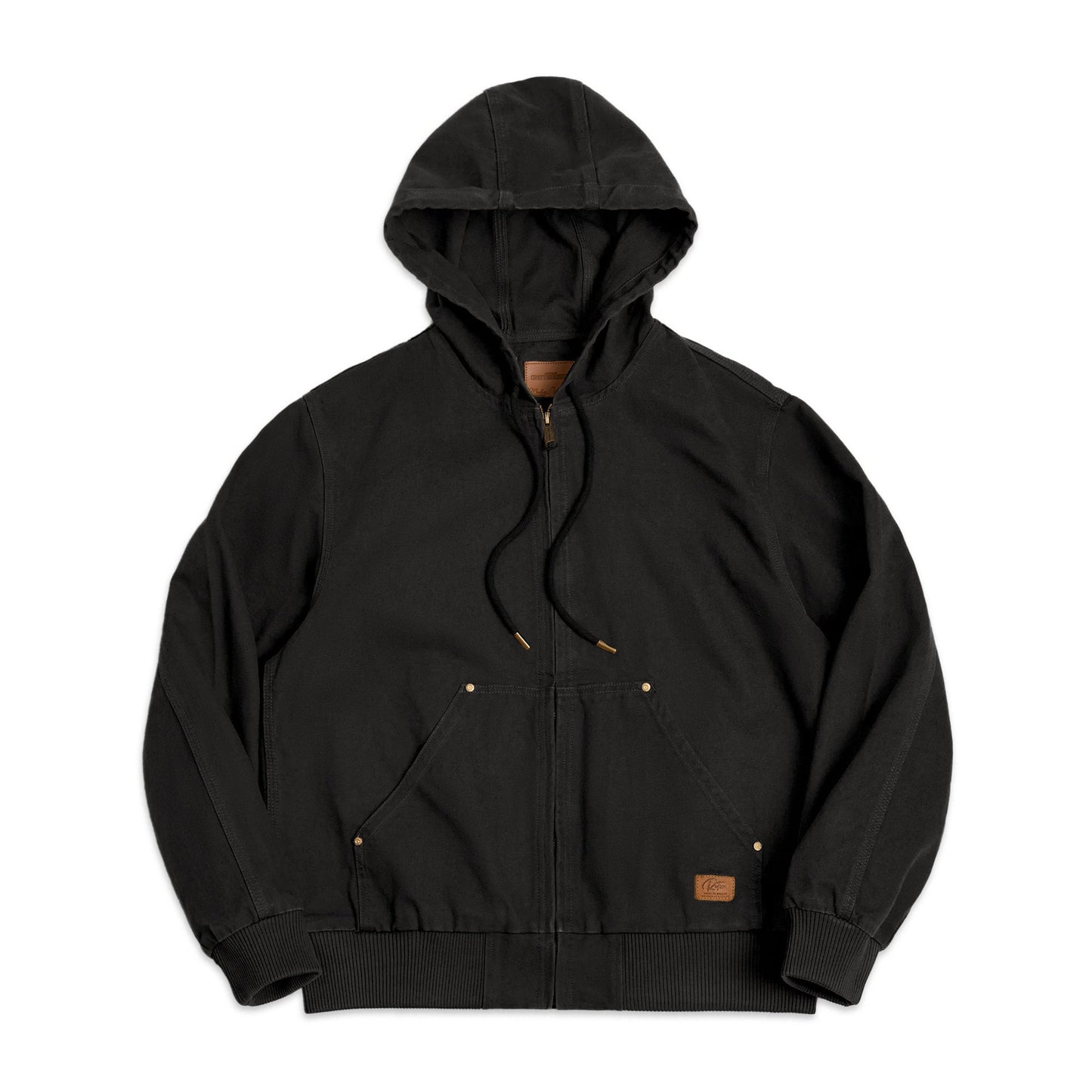 Madden Workwear Men’s Retro Hooded Jacket – American Style 1