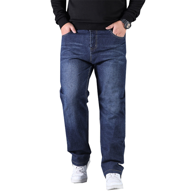 Men’s Casual Straight-Leg Pants – Loose Fit Trousers - zenton