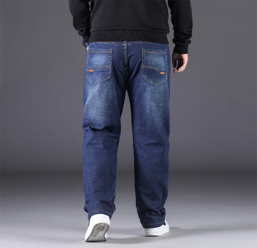 Men’s Casual Straight-Leg Pants – Loose Fit Trousers - zenton