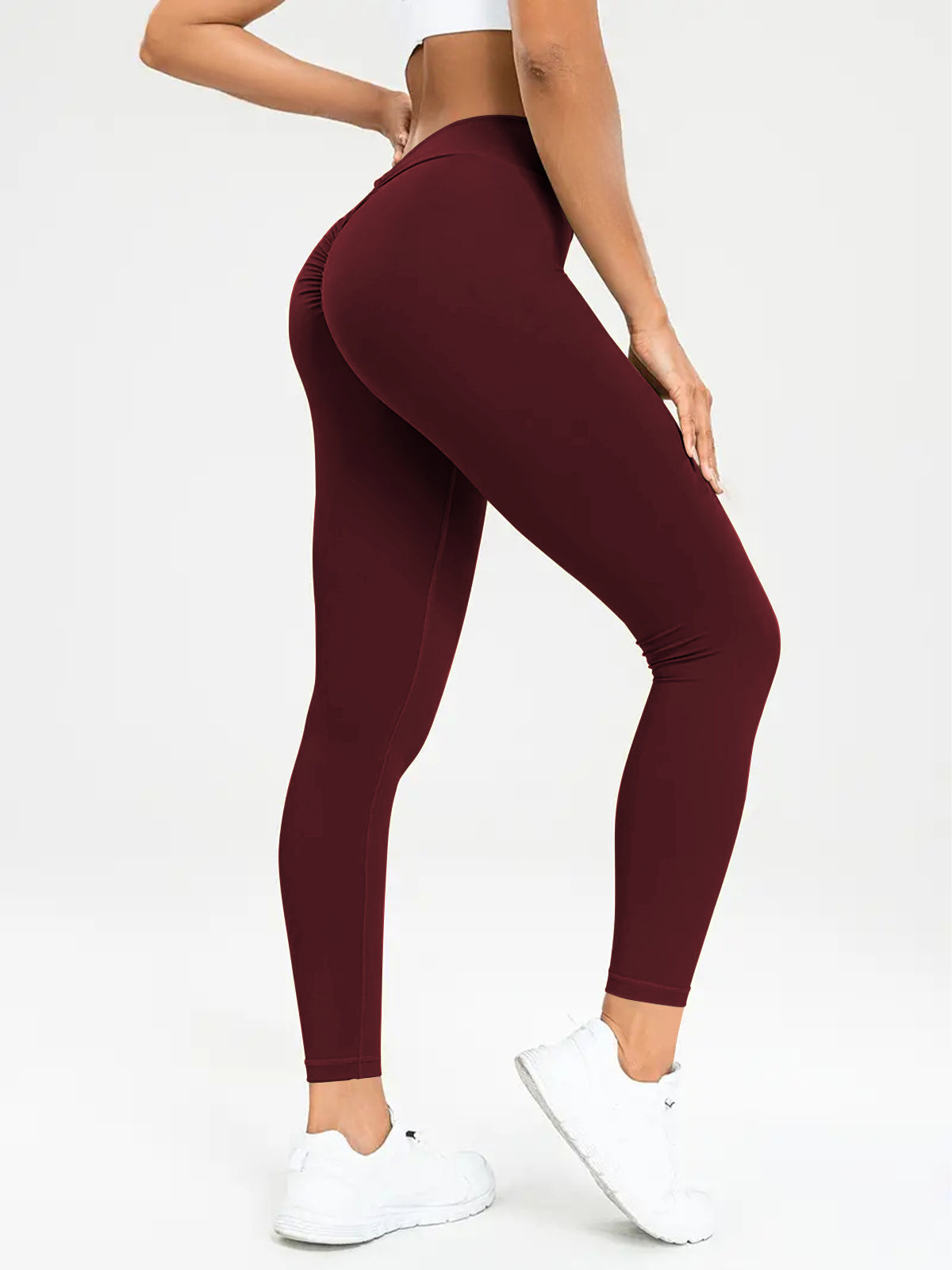 High Waist Yoga Pants – Women’s Lifting Fitness Leggings - zenton