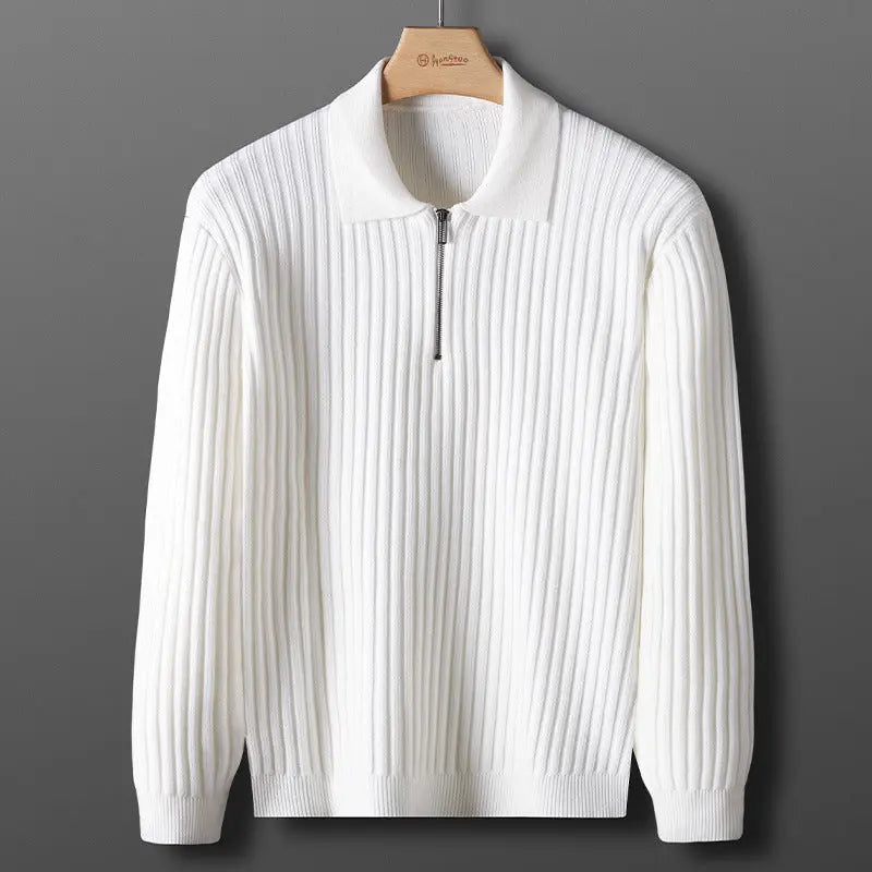 Leisure Slim-Fit Sweater – Stylish Casual Knitwear - zenton