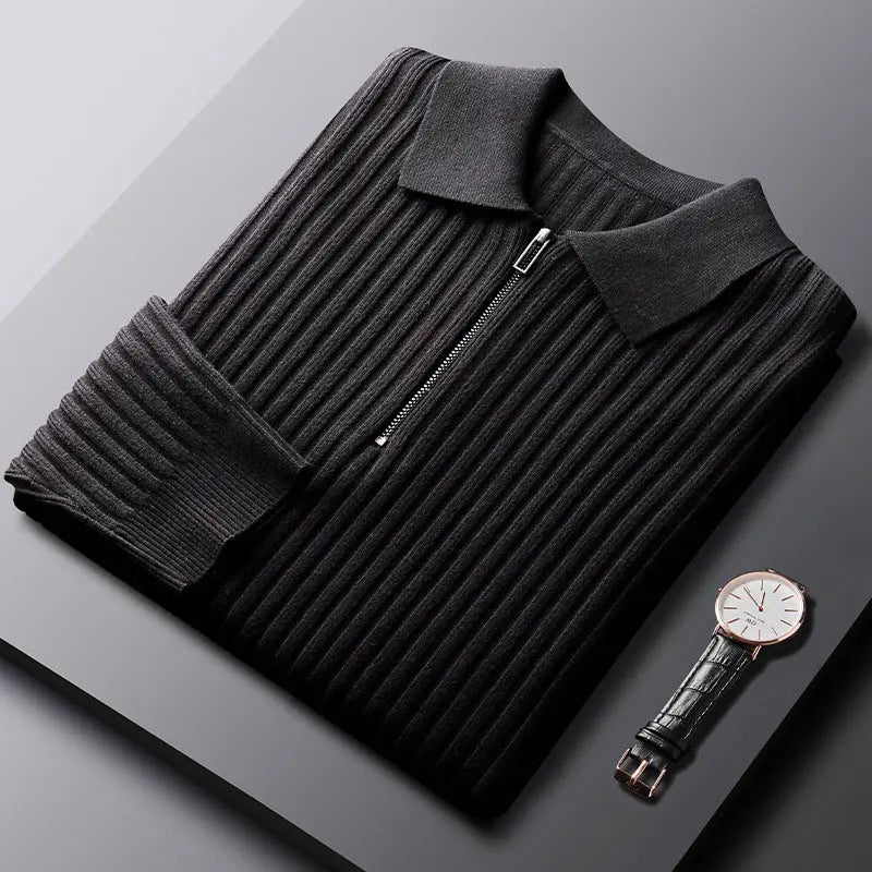 Leisure Slim-Fit Sweater – Stylish Casual Knitwear - zenton