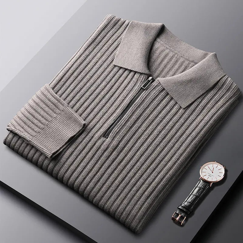 Leisure Slim-Fit Sweater – Stylish Casual Knitwear - zenton