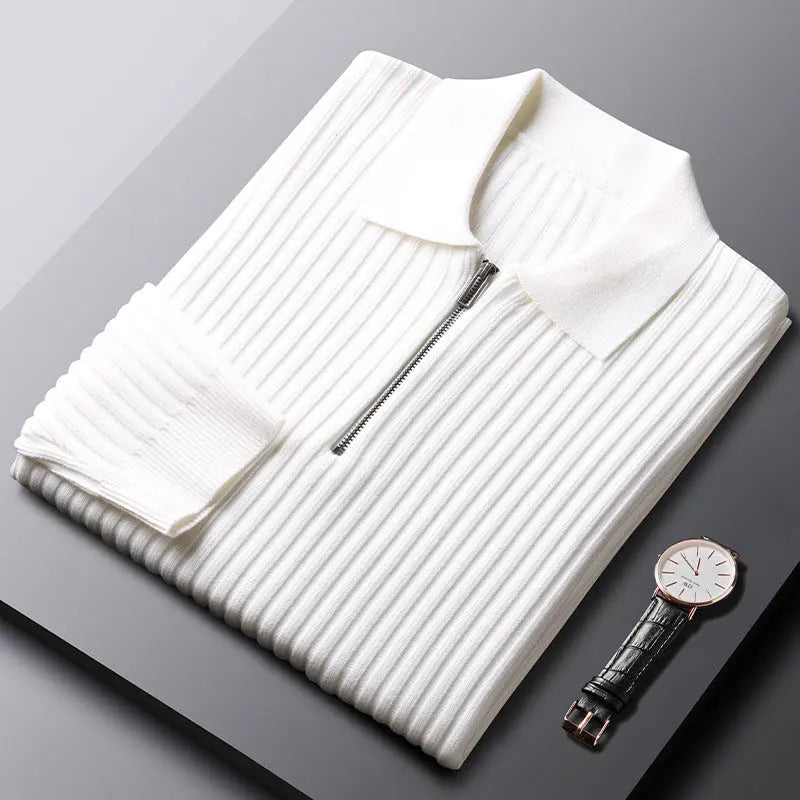 Leisure Slim-Fit Sweater – Stylish Casual Knitwear - zenton