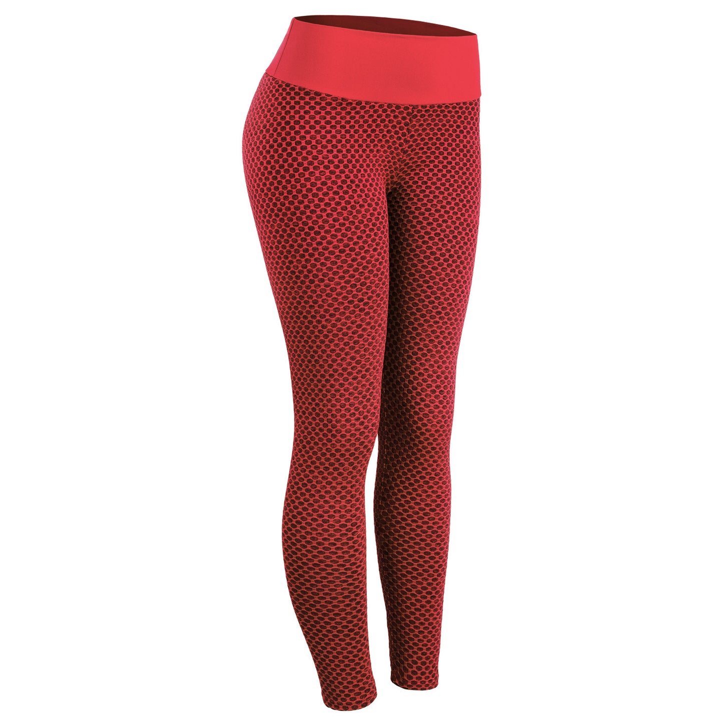 Women’s Seamless Plaid High Waist Leggings – Breathable Fitness & Yoga Gym Pants - zenton