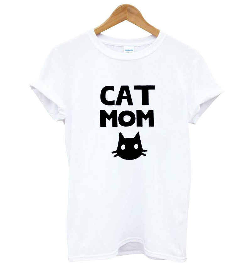Cat Mom T-Shirt – Cute Graphic Tee for Pet Lovers - zenton