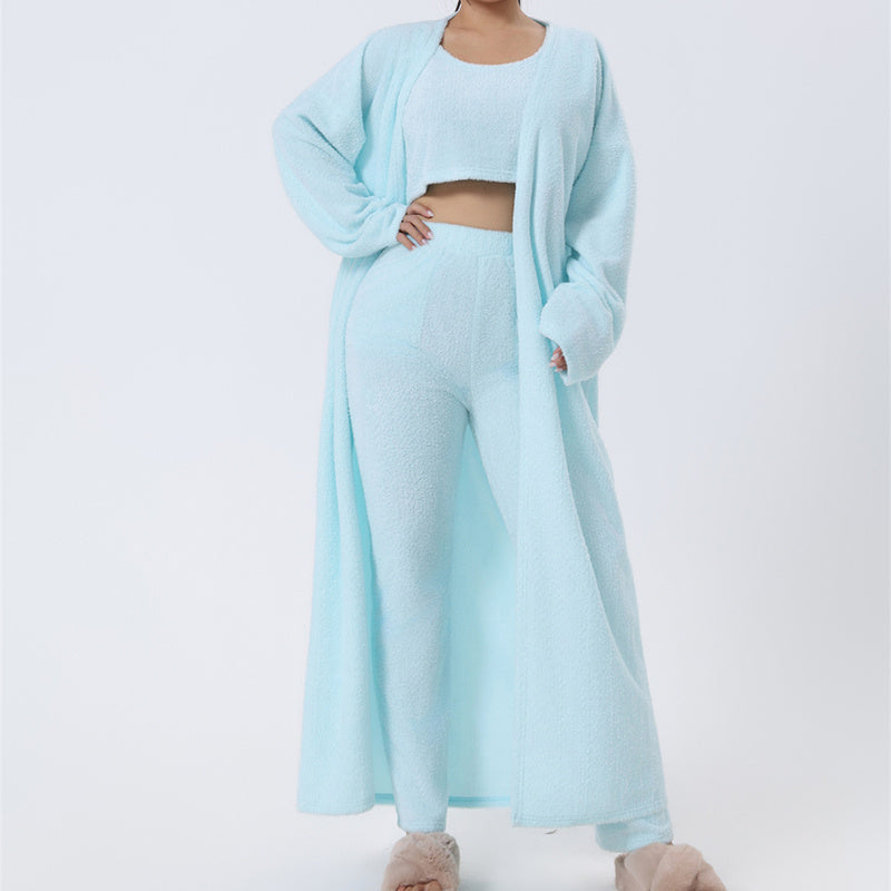 Cozy Pajama 3-Piece Set Women - zenton