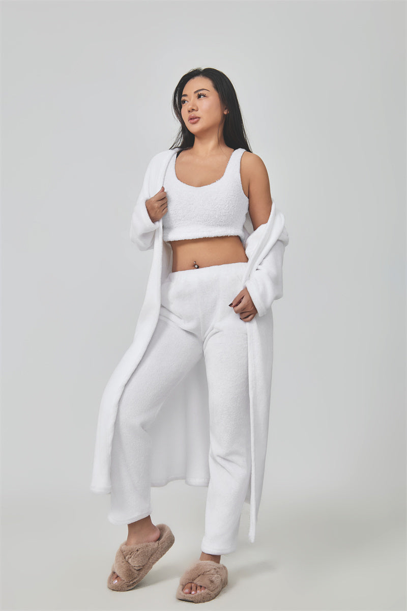 Cozy Pajama 3-Piece Set Women - zenton