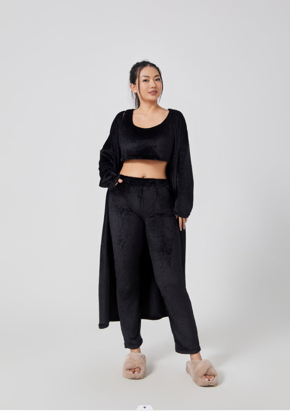 Cozy Pajama 3-Piece Set Women - zenton
