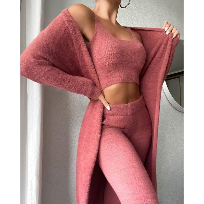 Cozy Pajama 3-Piece Set Women - zenton