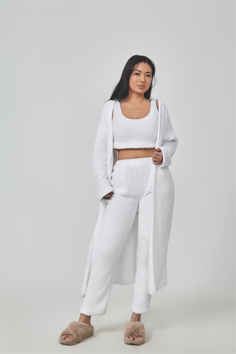 Cozy Pajama 3-Piece Set Women - zenton