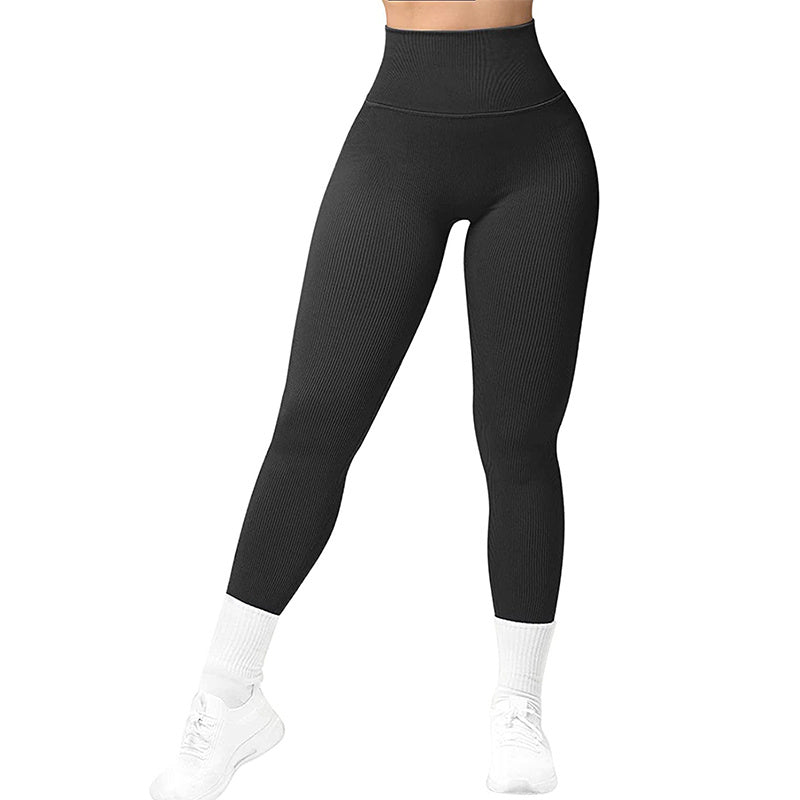 High Waist Seamless Leggings Tight Yoga Pants - zenton