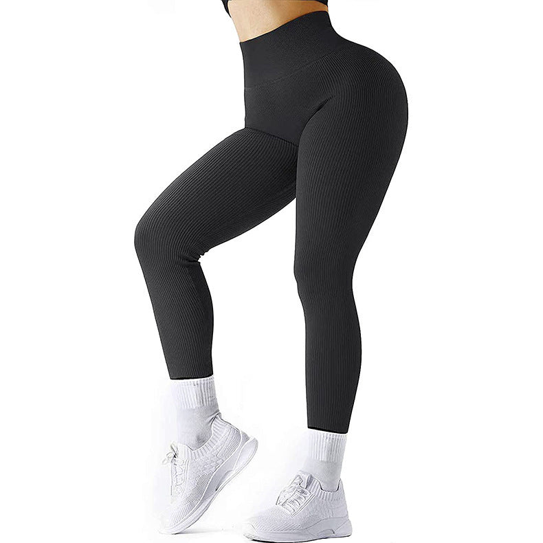 High Waist Seamless Leggings Tight Yoga Pants - zenton