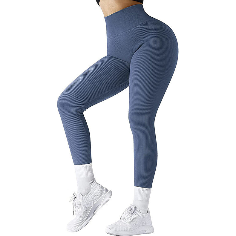 High Waist Seamless Leggings Tight Yoga Pants - zenton