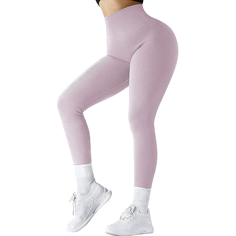 High Waist Seamless Leggings Tight Yoga Pants - zenton