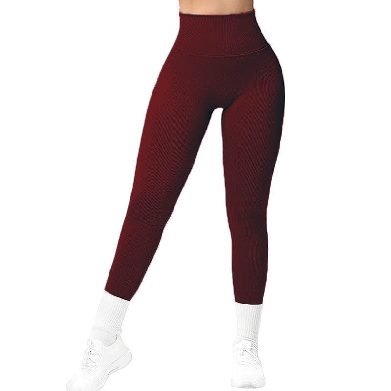 High Waist Seamless Leggings Tight Yoga Pants - zenton