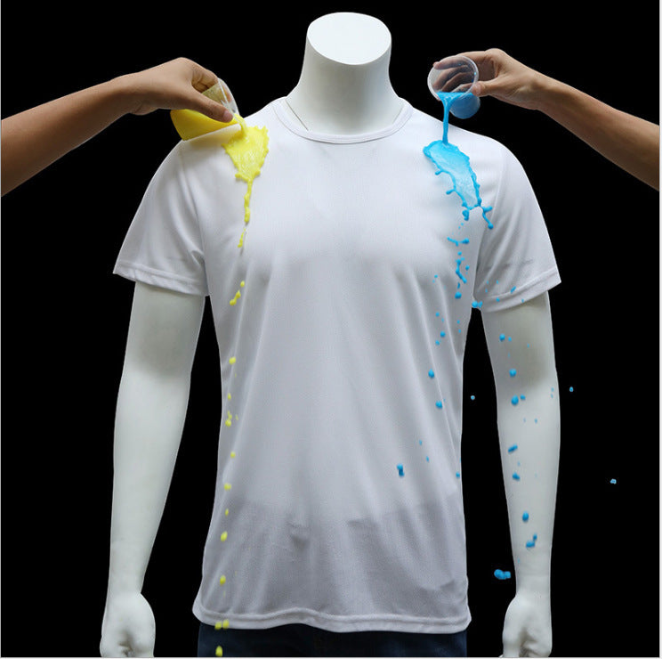 Quick-Dry Waterproof Couple’s Half Sleeve T-Shirt - zenton
