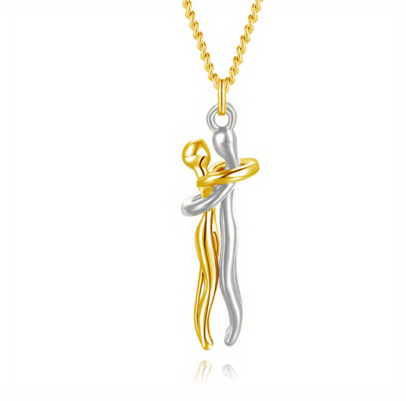 Unisex Couple Clavicle Chain – Minimalist Matching Jewelry - zenton
