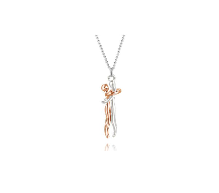 Unisex Couple Clavicle Chain – Minimalist Matching Jewelry - zenton