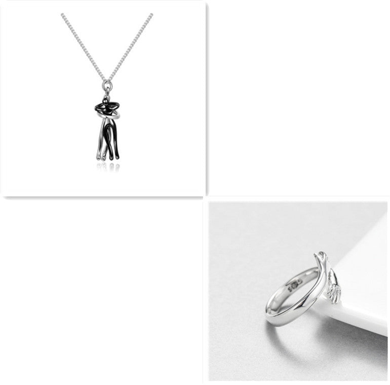 Unisex Couple Clavicle Chain – Minimalist Matching Jewelry - zenton