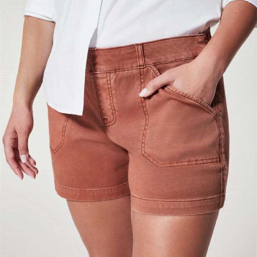 Women’s High Waist A-Line Overalls – Cotton Linen Pants - zenton
