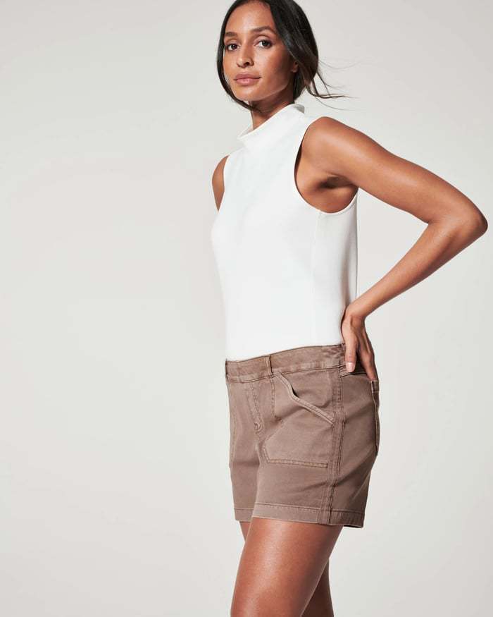 Women’s High Waist A-Line Overalls – Cotton Linen Pants - zenton
