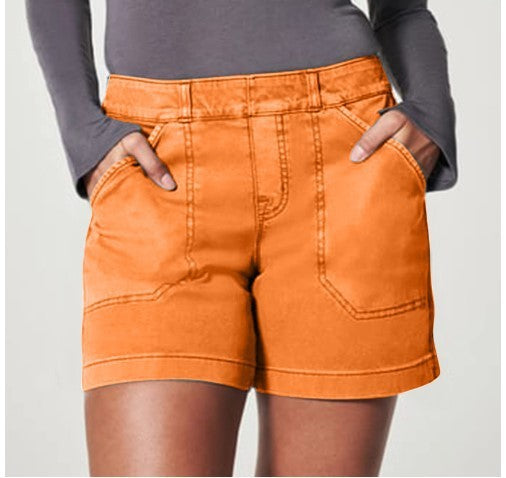 Women’s High Waist A-Line Overalls – Cotton Linen Pants - zenton