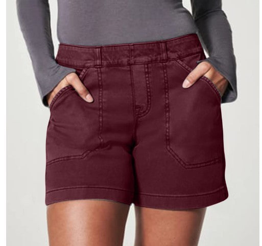 Women’s High Waist A-Line Overalls – Cotton Linen Pants - zenton