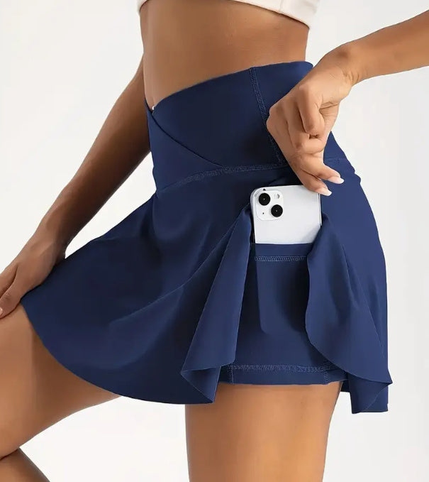 Women’s Yoga Shorts – High Waist Stretch Workout Shorts - zenton