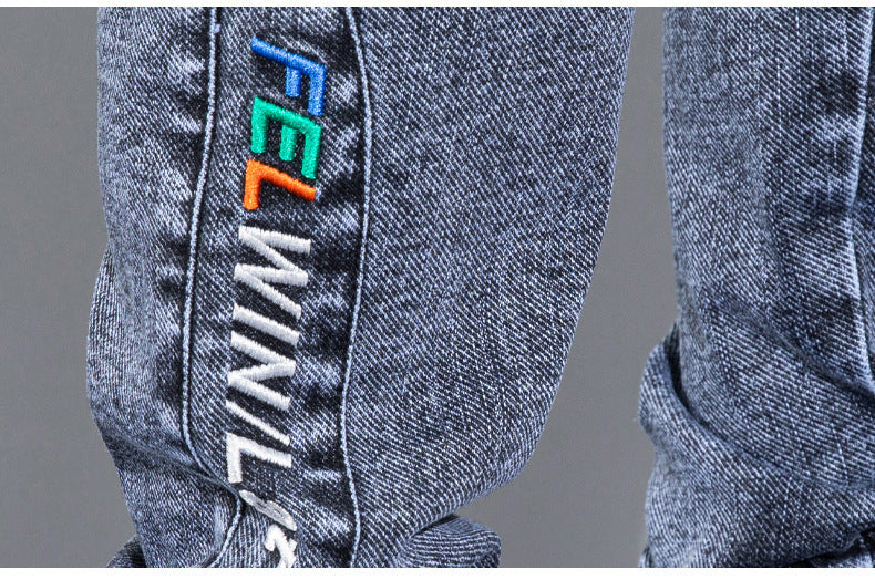 Men’s Loose Fit Harlan Jeans – Casual Denim Pants - zenton