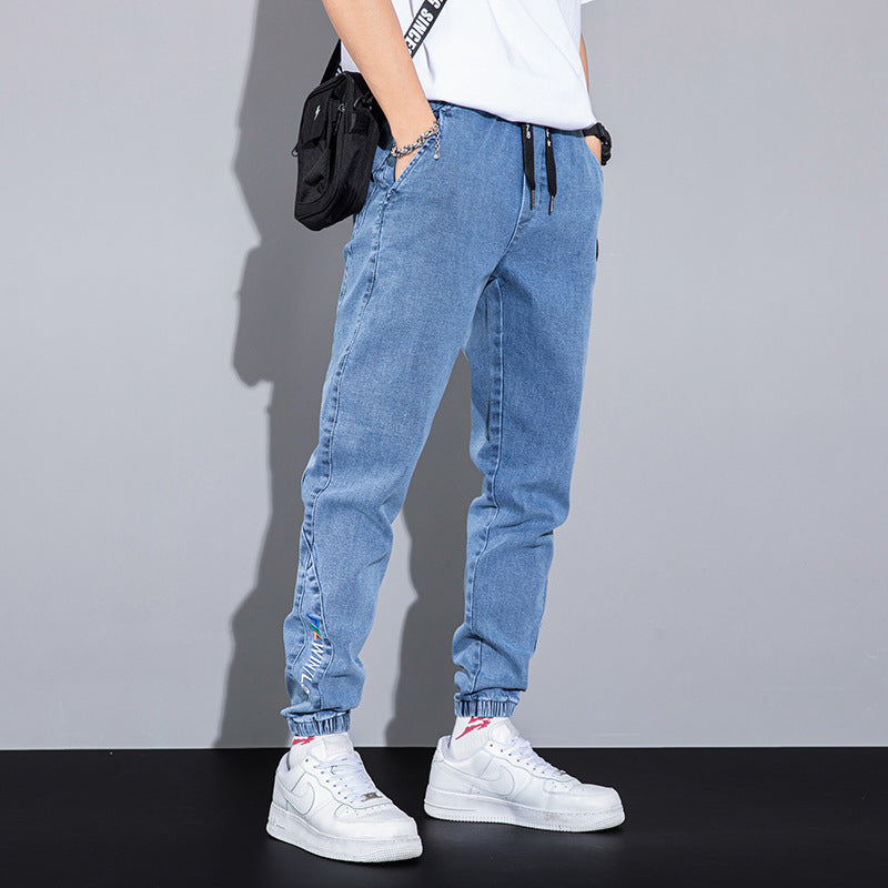 Men’s Loose Fit Harlan Jeans – Casual Denim Pants - zenton