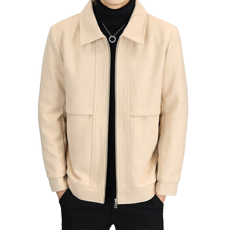 Men’s Polo Collar Jacket – East Season Casual Quality 1