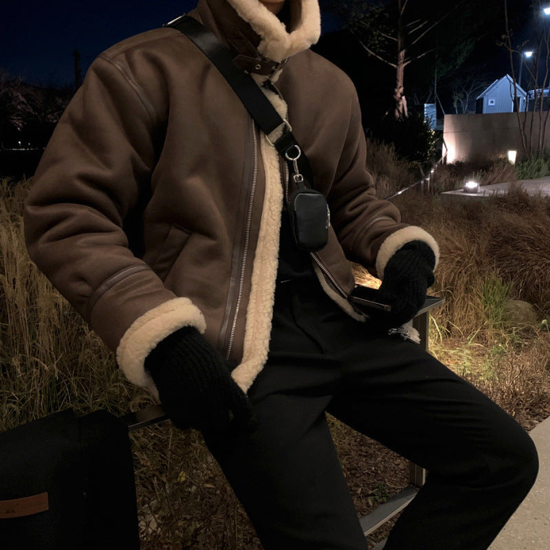 Men’s Korean-Style Winter Coat – Loose, Warm & Stylish 1