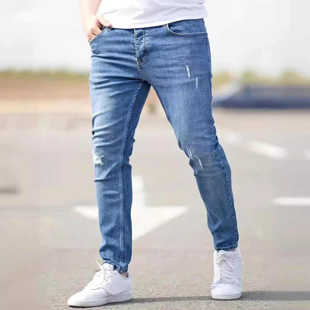 American Slim-Fit Stretch Jeans – Men’s Denim Pants - zenton