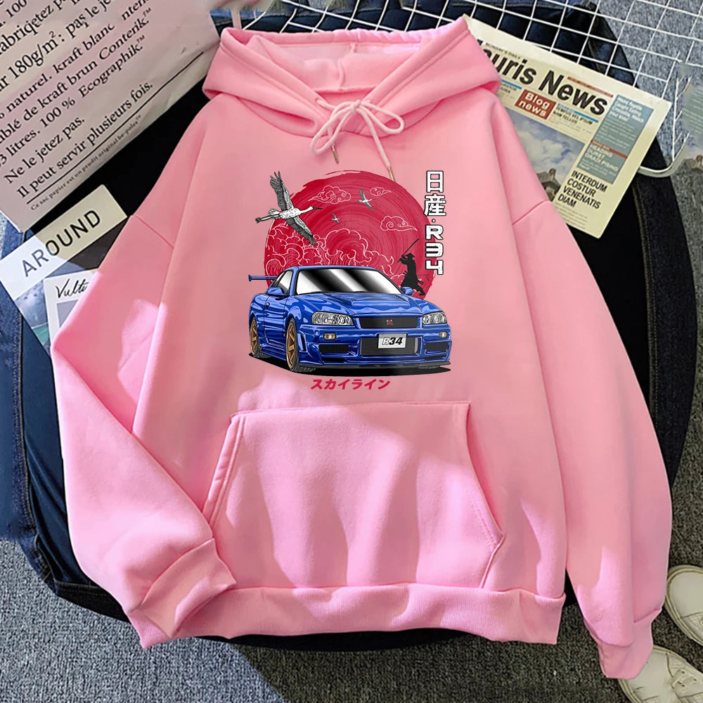 2024 JDM Print Sweatshirt – Men’s & Women’s Apparel zenton