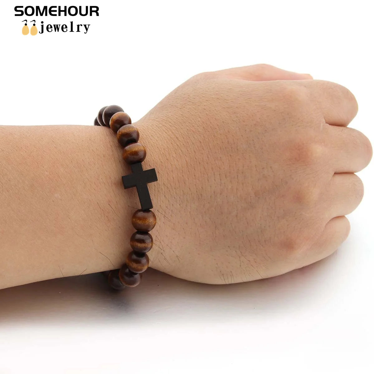 Vintage Cross Pendant Necklace & Bracelet – Unisex Jewels - zenton