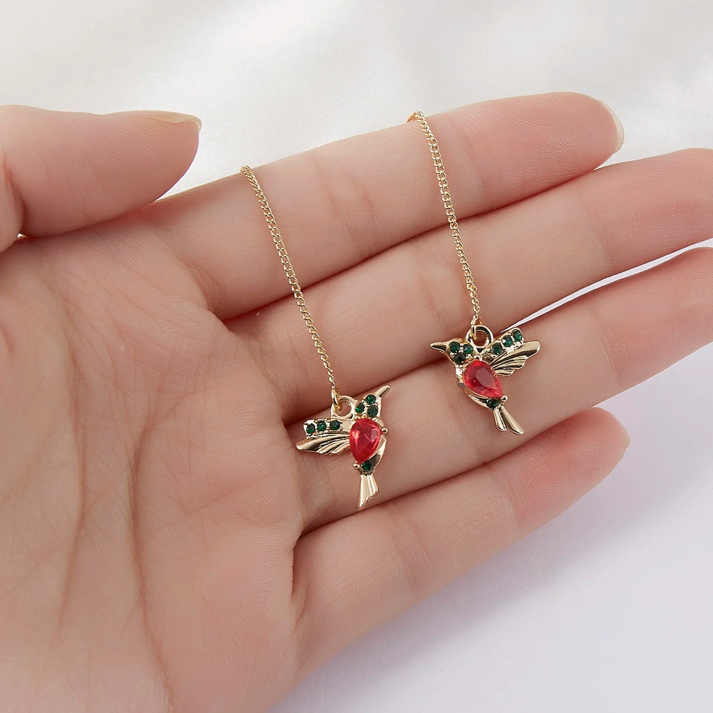 Little Bird Drop Earrings – Trendy Artificial Jewellery Set - zenton