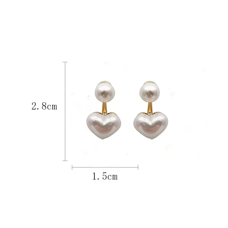 Heart Pearl Pendant Necklace – Luxury Women’s Jewels - zenton