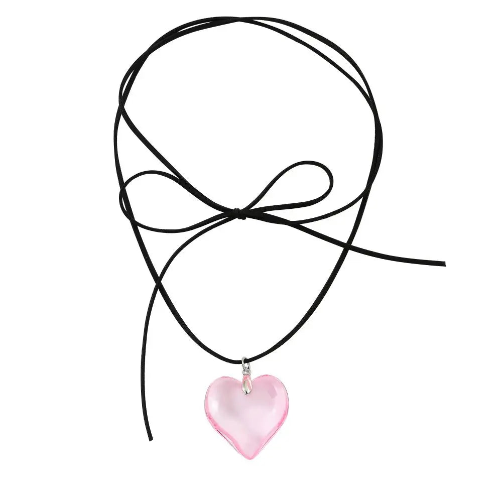 Elegant Love Heart Pendant – Bridal & Artificial Jewellery Set - zenton