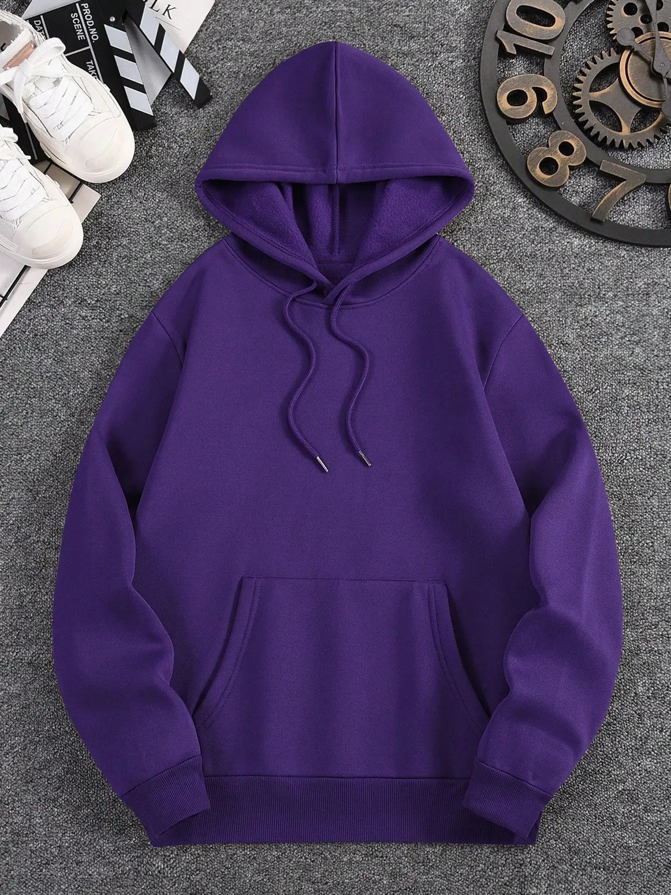 Men’s Skull & Slogan Hoodie Apparel - zenton