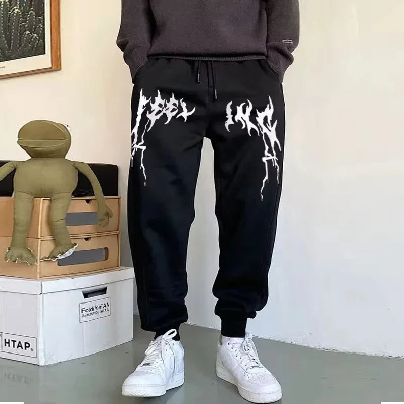2025 Trend Men Sweatpants Oversized Oversized Joggers for Women Streetwear Sport Jogging Brand Fleece Warm Trousers Clothes zenton