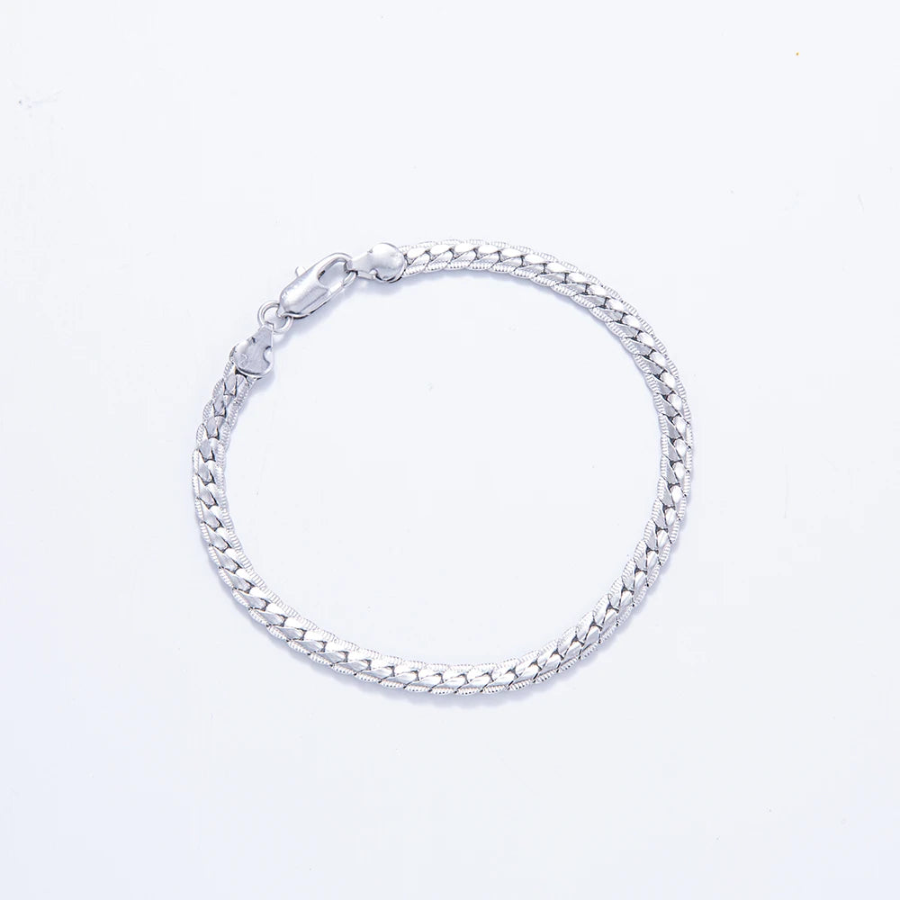 Silver Luxury Necklace Chain – Elegant Jewels for Women & Men - zenton