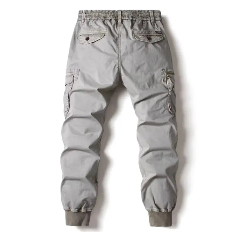 Cargo Pants Men Jogging Casual Pants Cotton Full Length Tactical Military Pants Trousers zenton