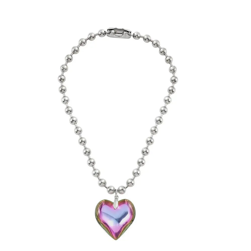 Elegant Love Heart Pendant – Bridal & Artificial Jewellery Set - zenton