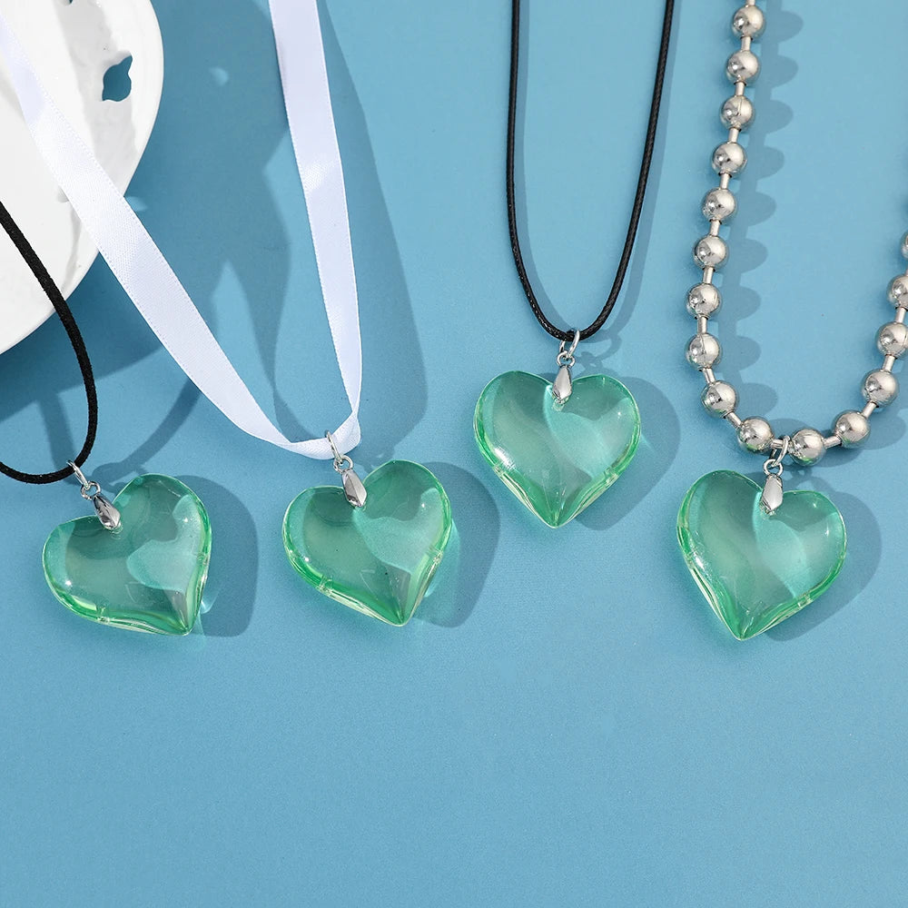 Elegant Love Heart Pendant – Bridal & Artificial Jewellery Set - zenton