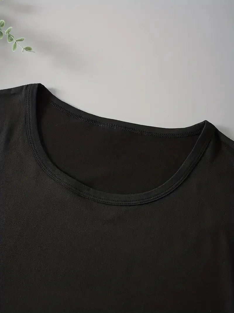 PARIS Print T-shirt, Short Sleeve Crew Neck Casual Top For Summer & Spring, Women's Clothing zenton
