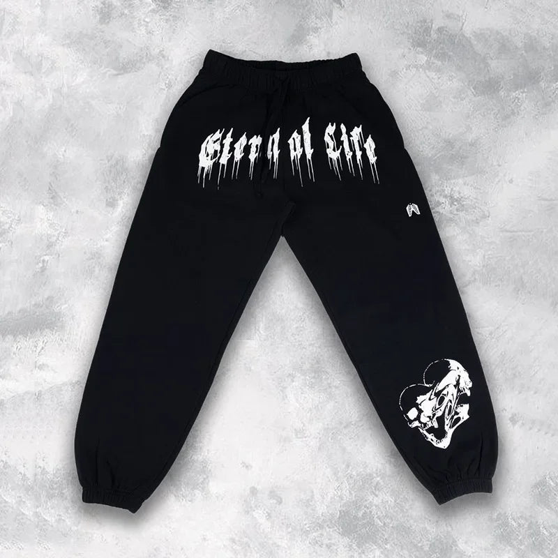 2024 European and American Men's New Year Wear Sports Pants Casual Sports Training Pants Men's Gym Pants zenton