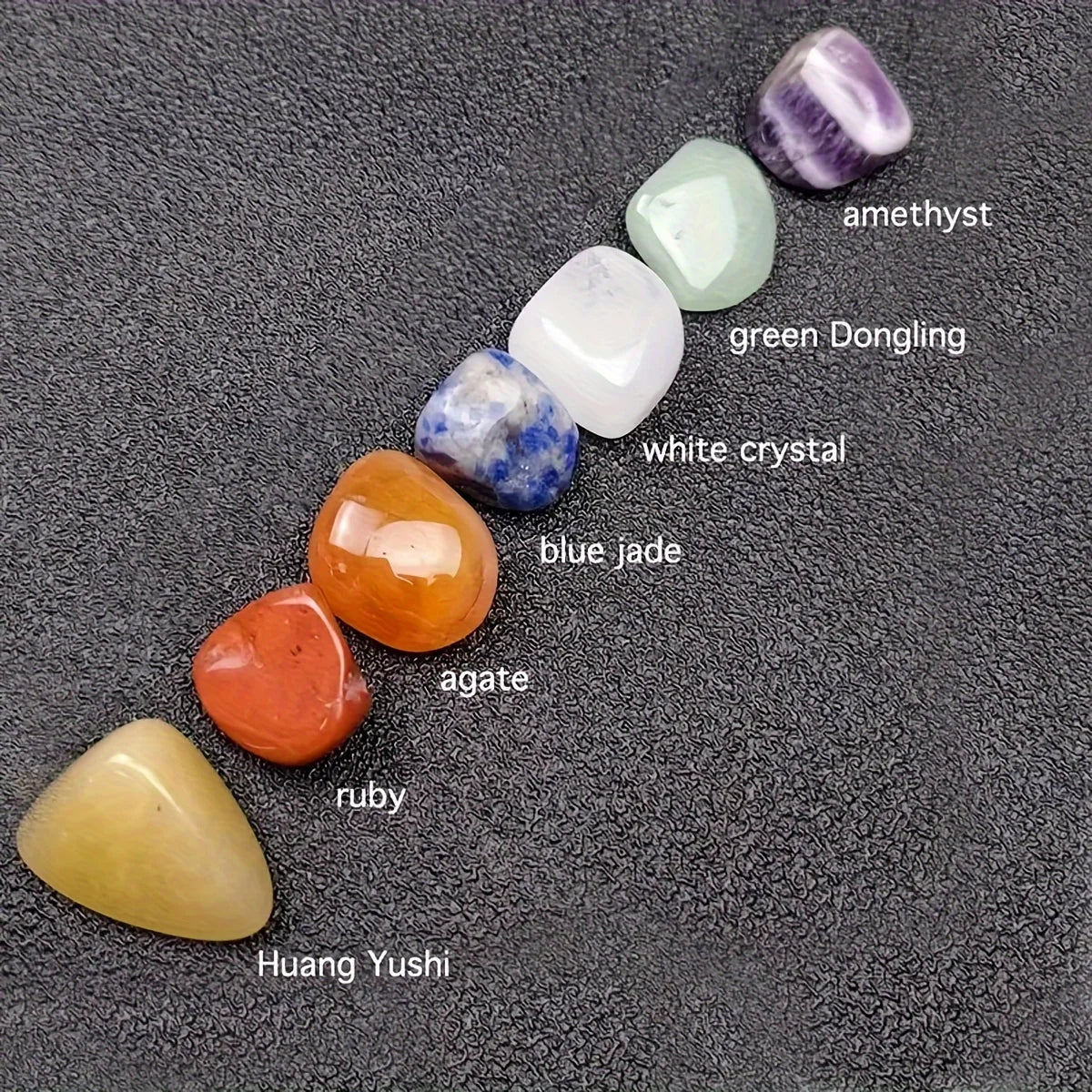7 Chakra Crystal Pillar Set – Spiritual Jewels for Home - zenton