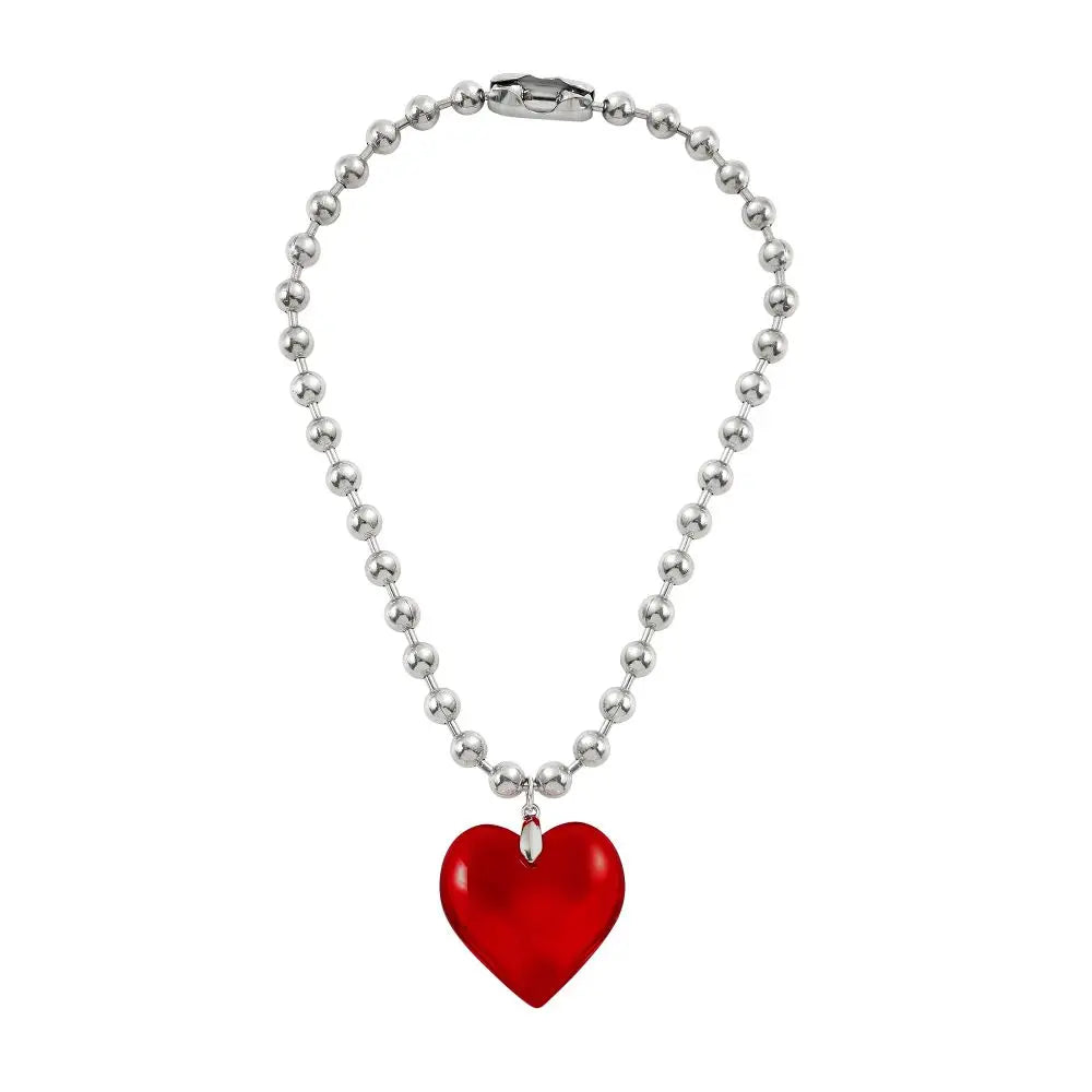 Elegant Love Heart Pendant – Bridal & Artificial Jewellery Set - zenton