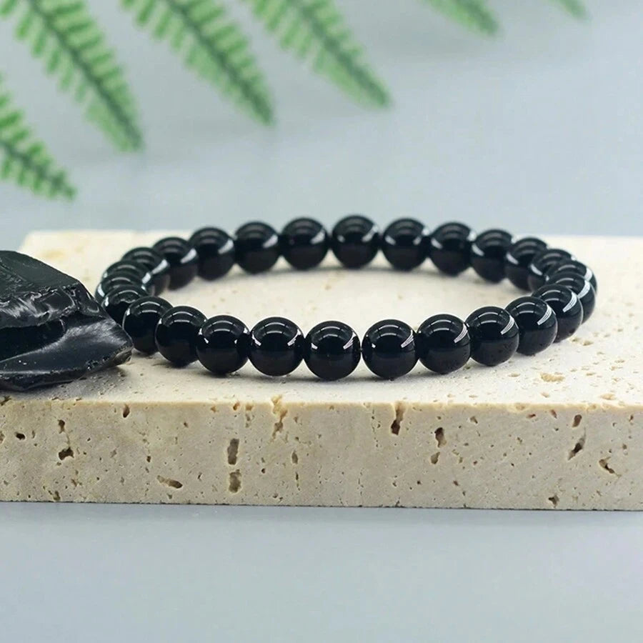Men’s Onyx Bracelet – Handmade Natural Stone Jewels - zenton